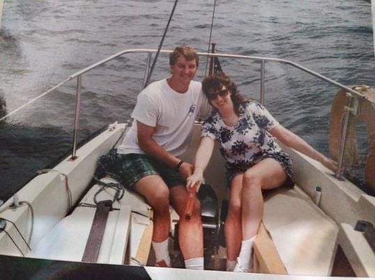 Alan and Denise back in the day