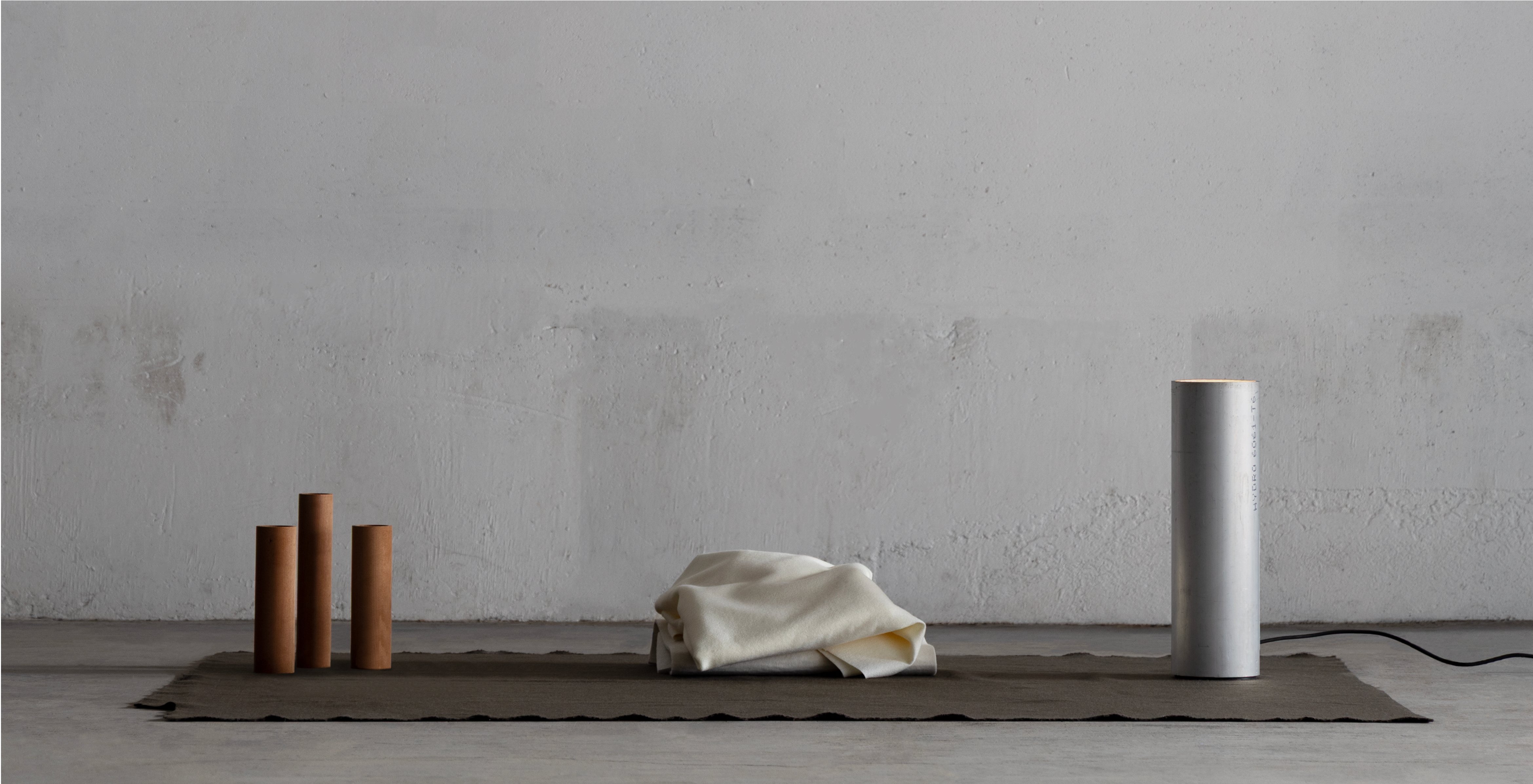 Blanket on ground