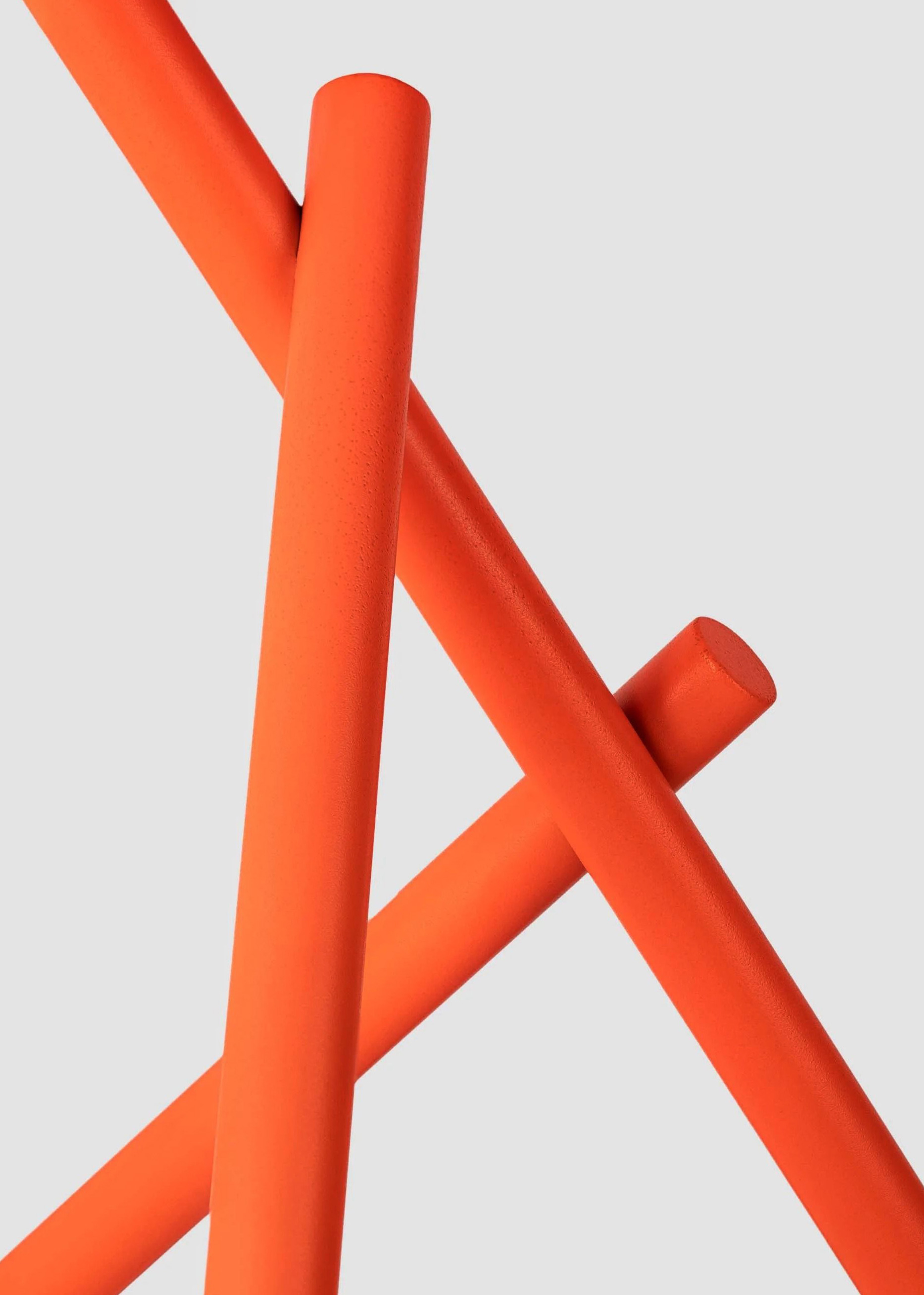 Sticks table in orange