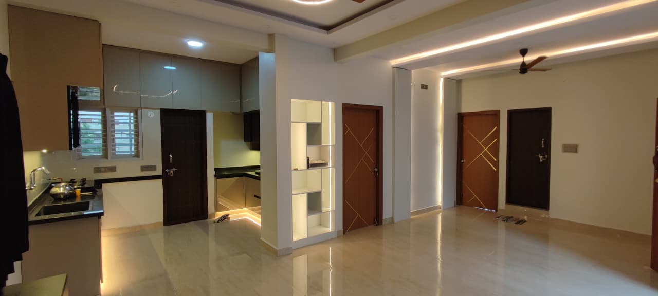 Living Room — Residential project by RK Interiors, Tumkur 