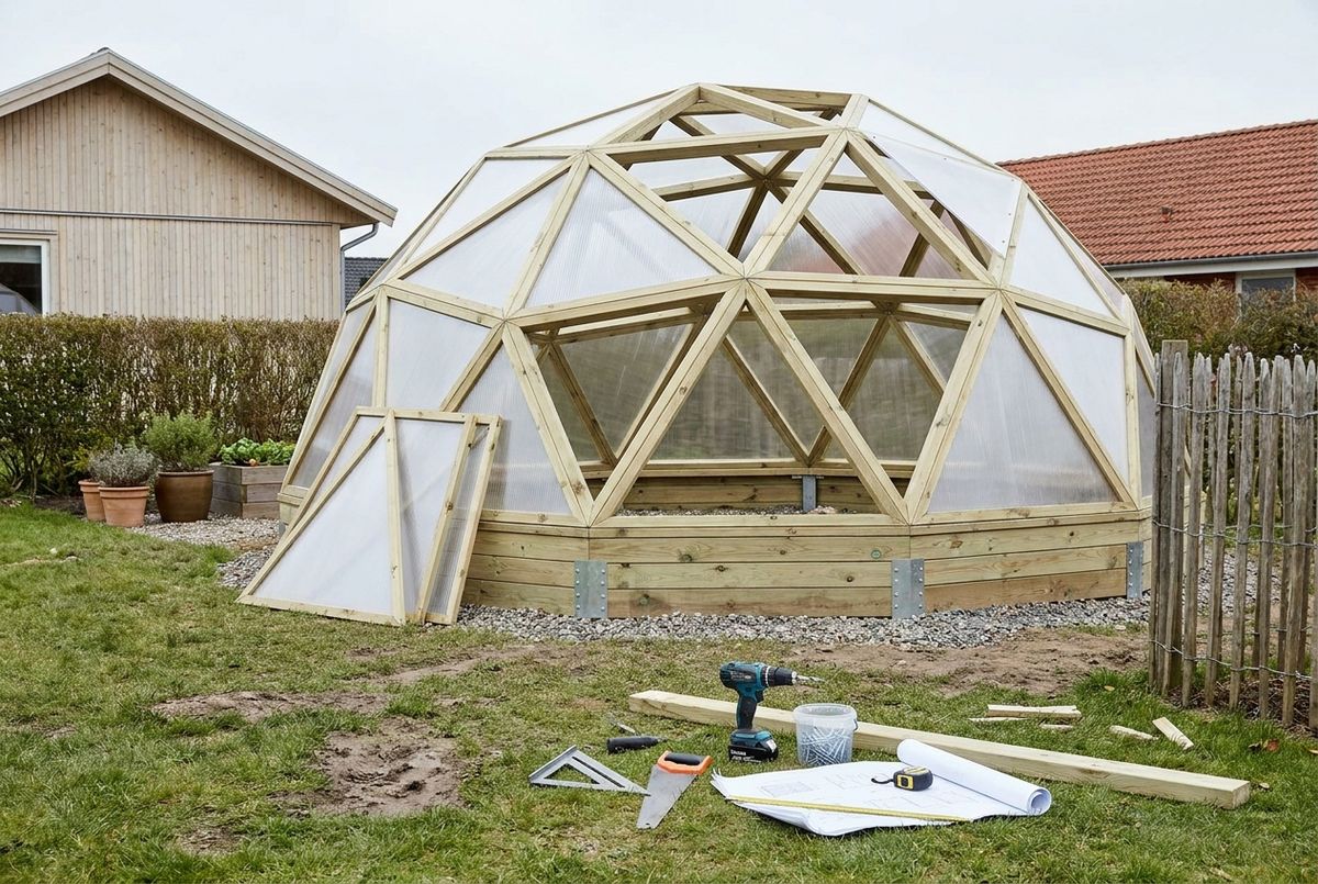 Dome drivhus