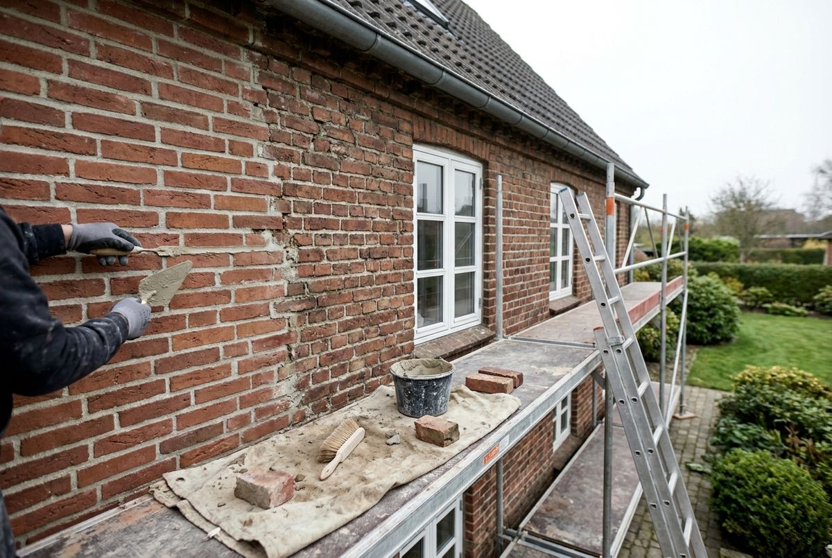 Facaderenovering mursten