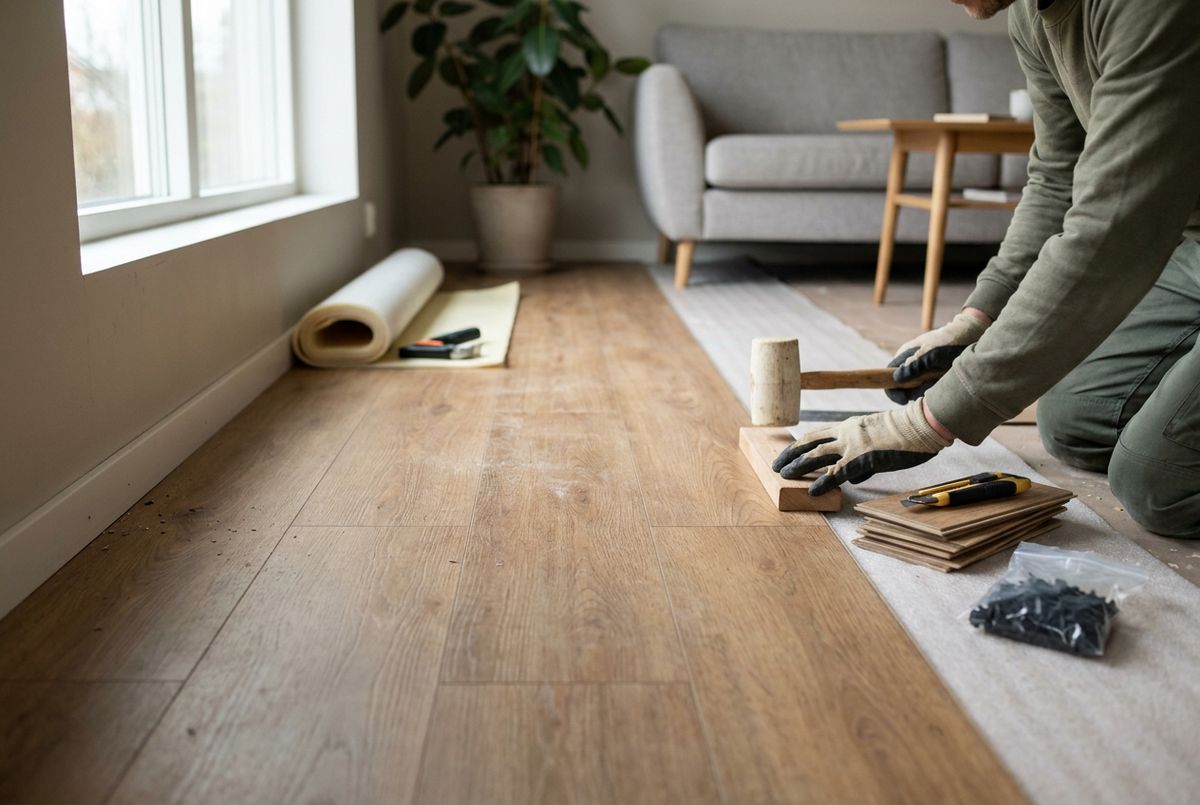 Vinyl plankegulv