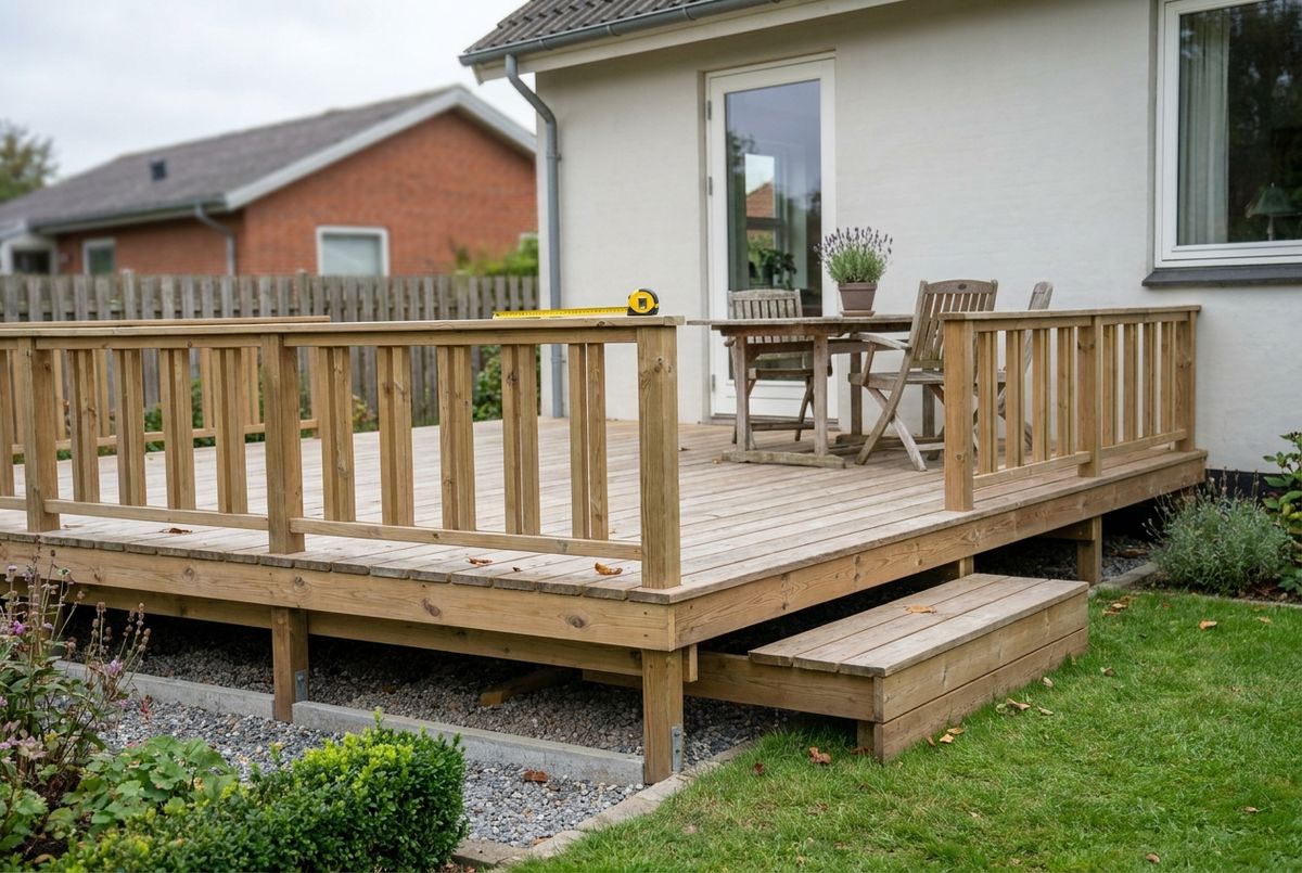 Hævet terrasse