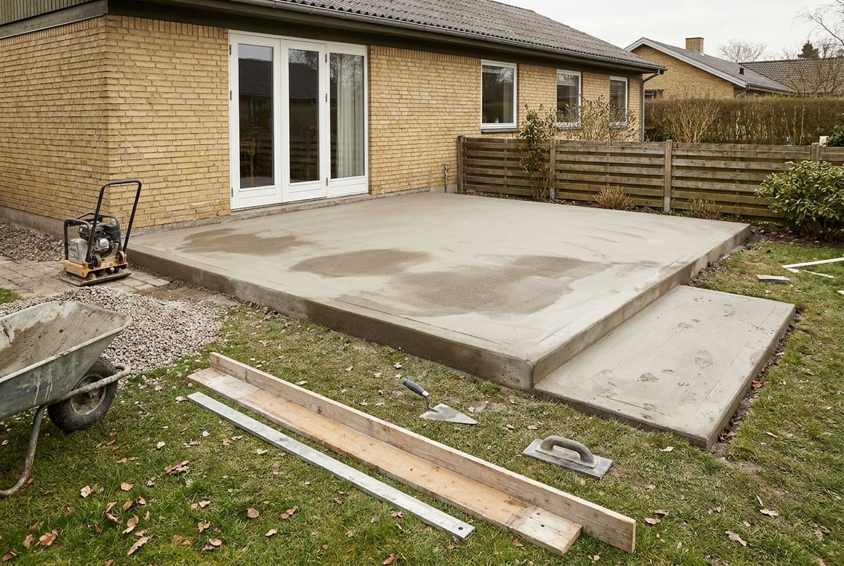 Beton terrasse