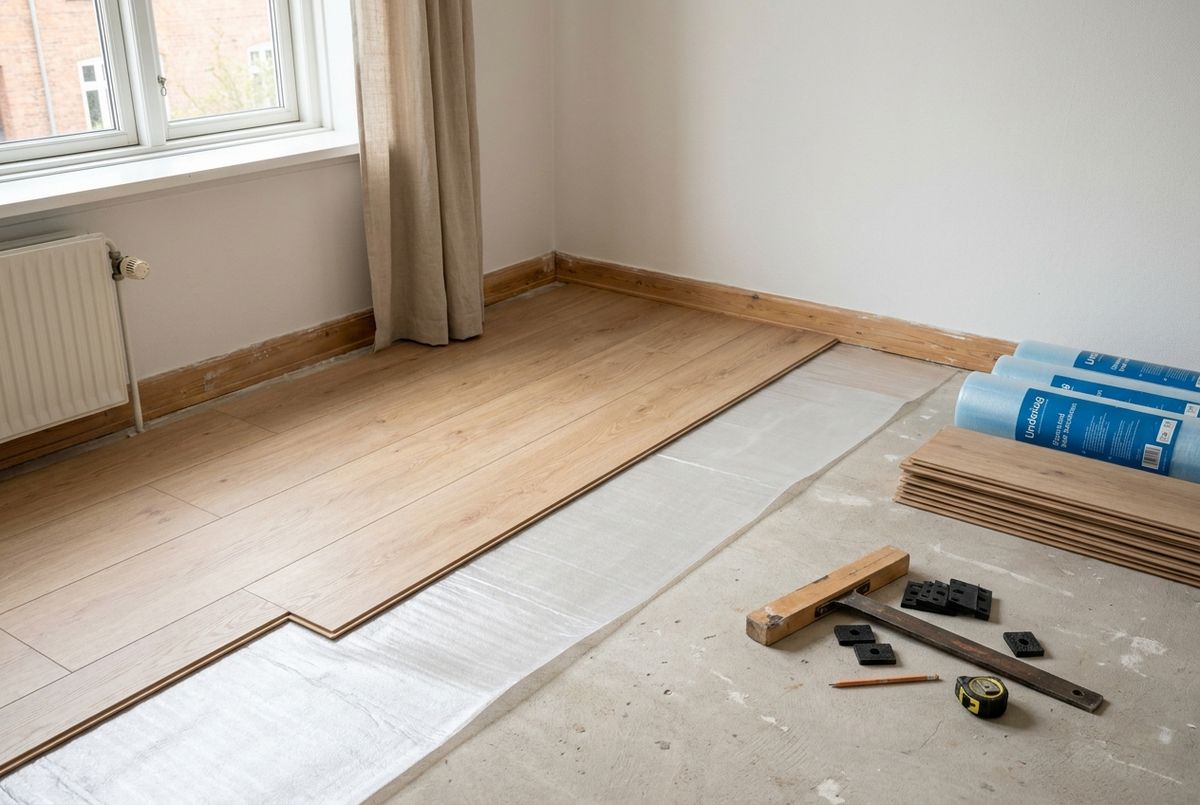 Underlag til laminatgulv