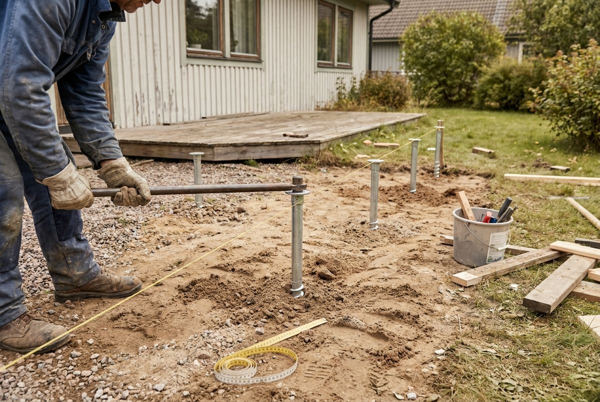 Skrue fundament
