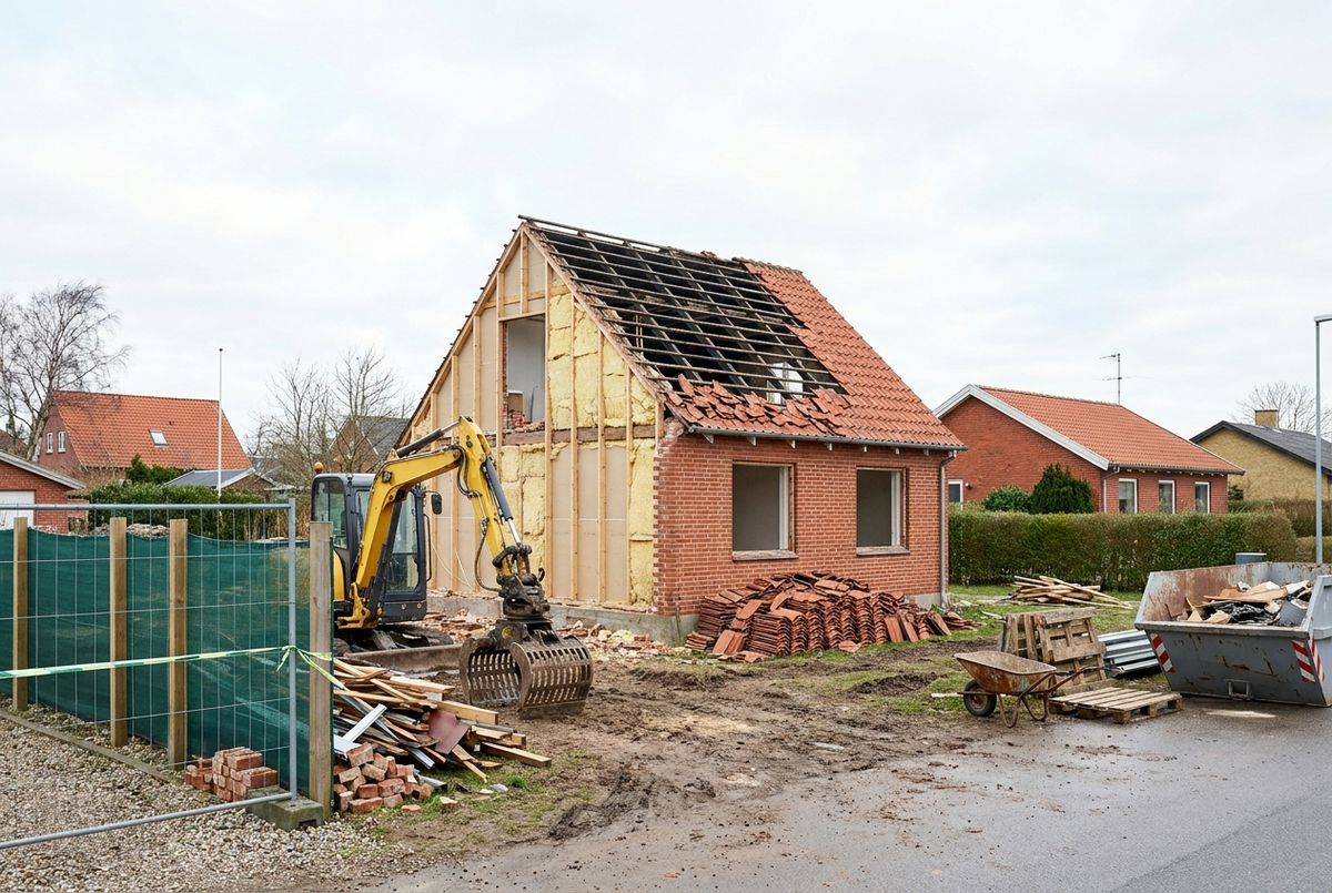 Nedrivning af hus