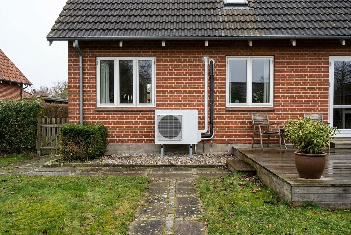 Luft til luft varmepumpe 70 m2