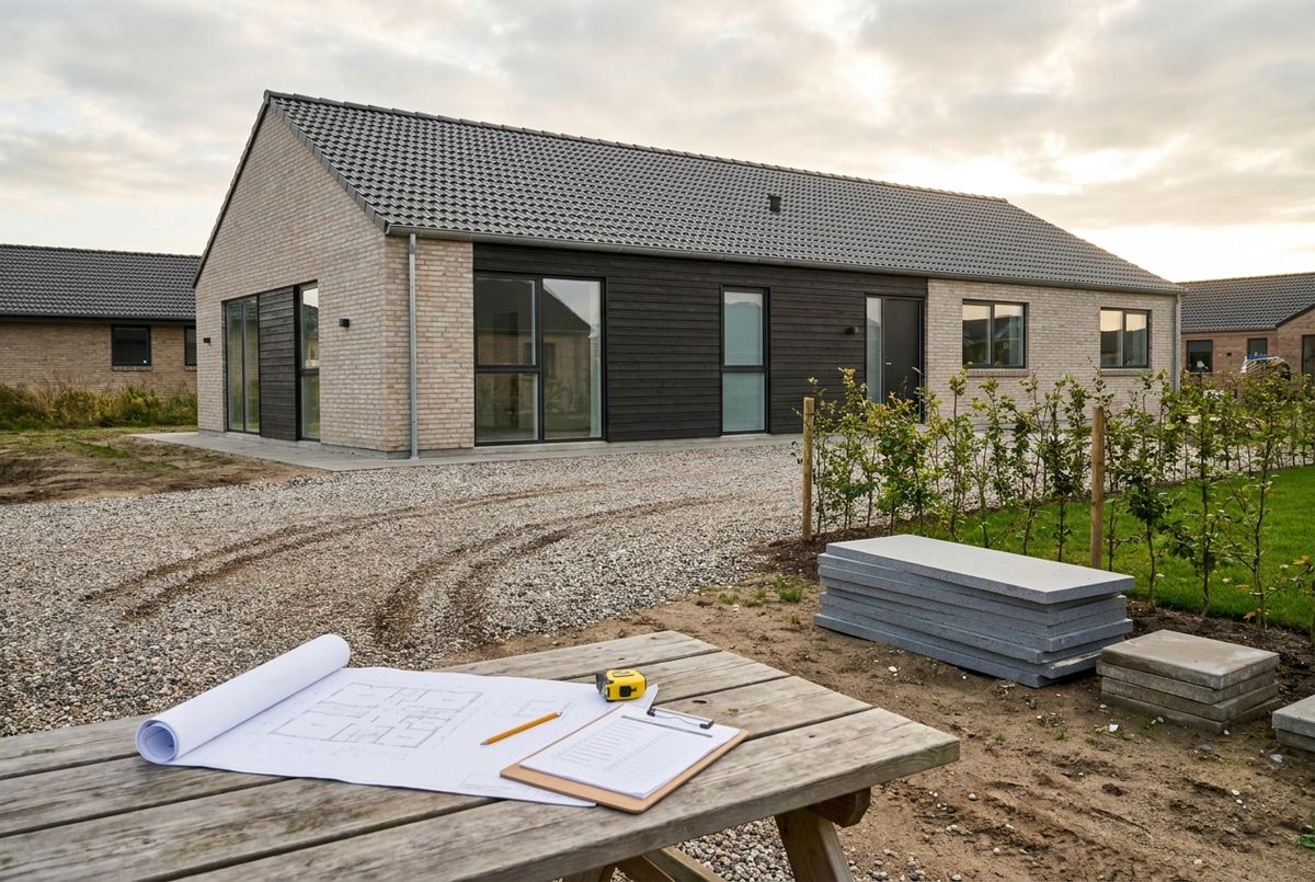 Nybyg hus