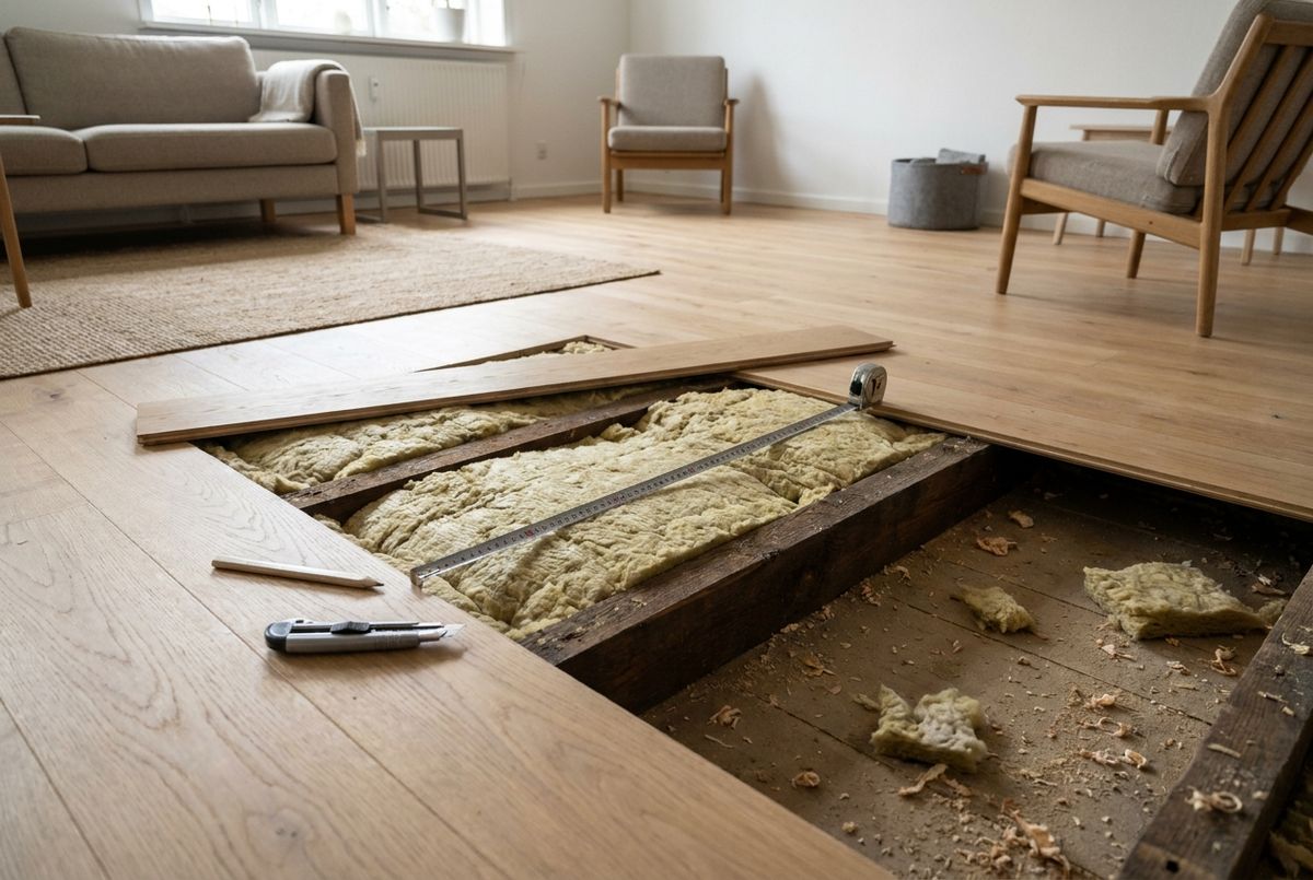 Gulvisolering 200 mm