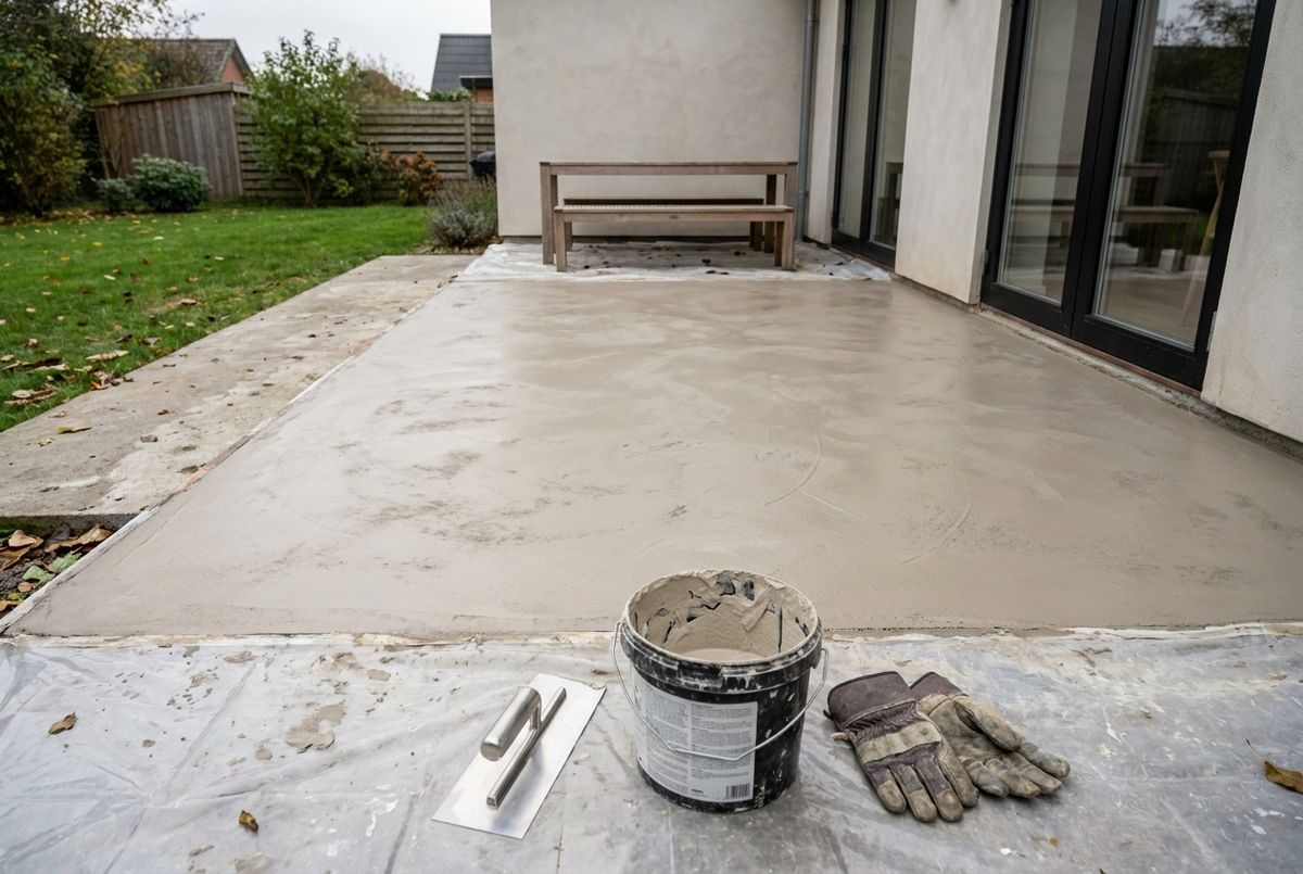 Microcement udendørs