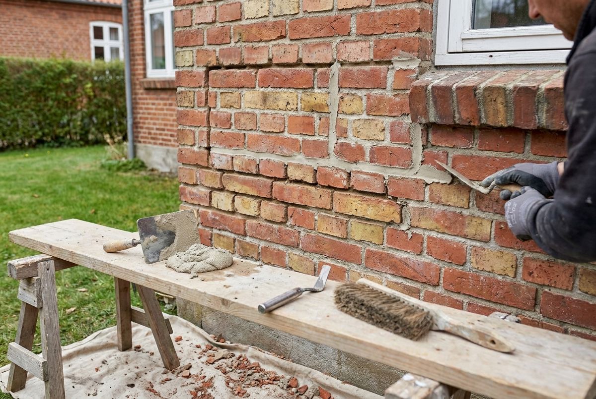 Omfugning af murværk