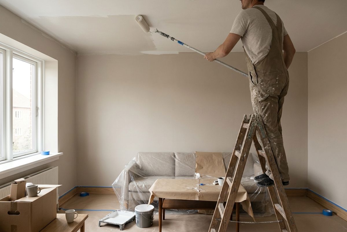 Maling af loft