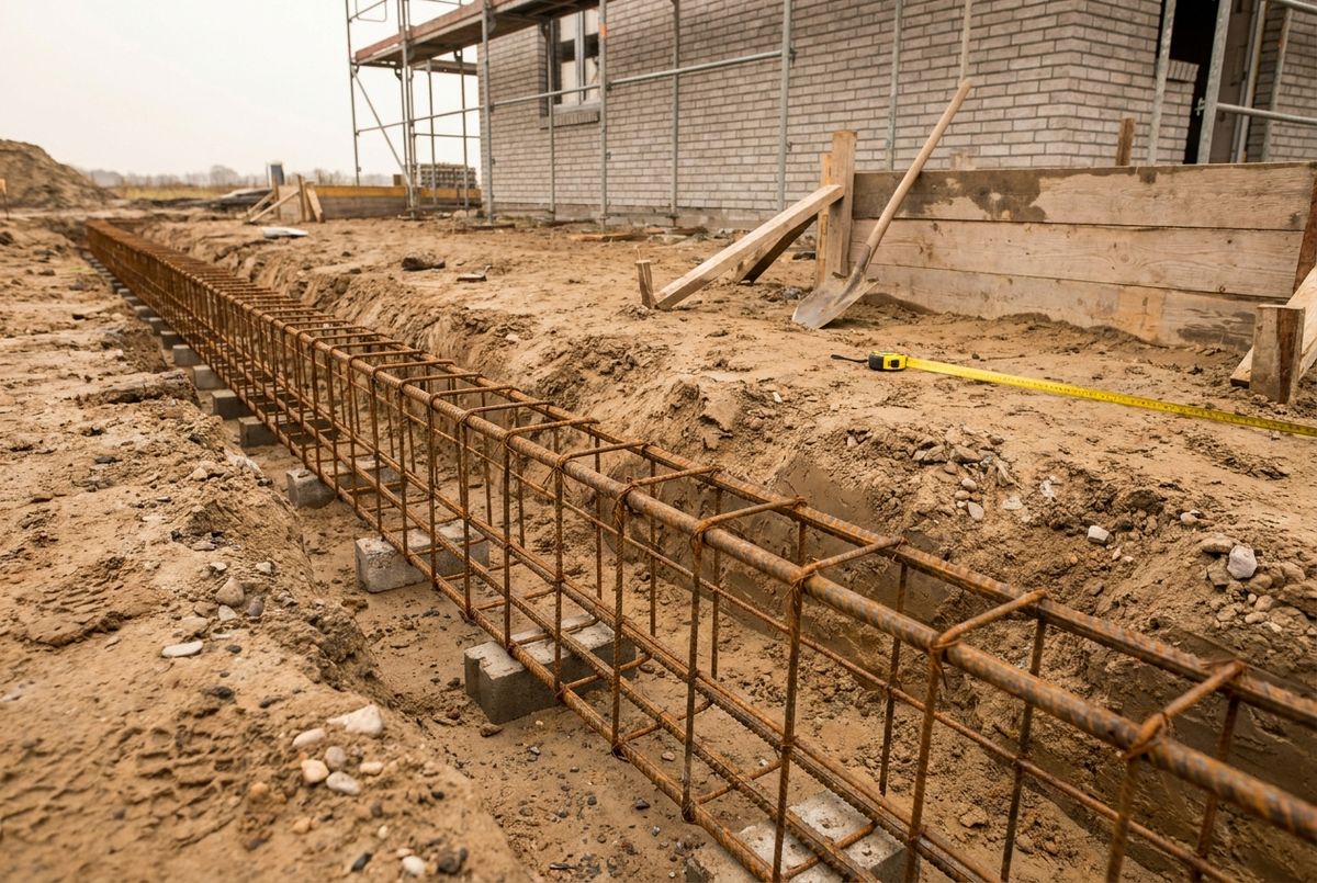 Armering i fundament