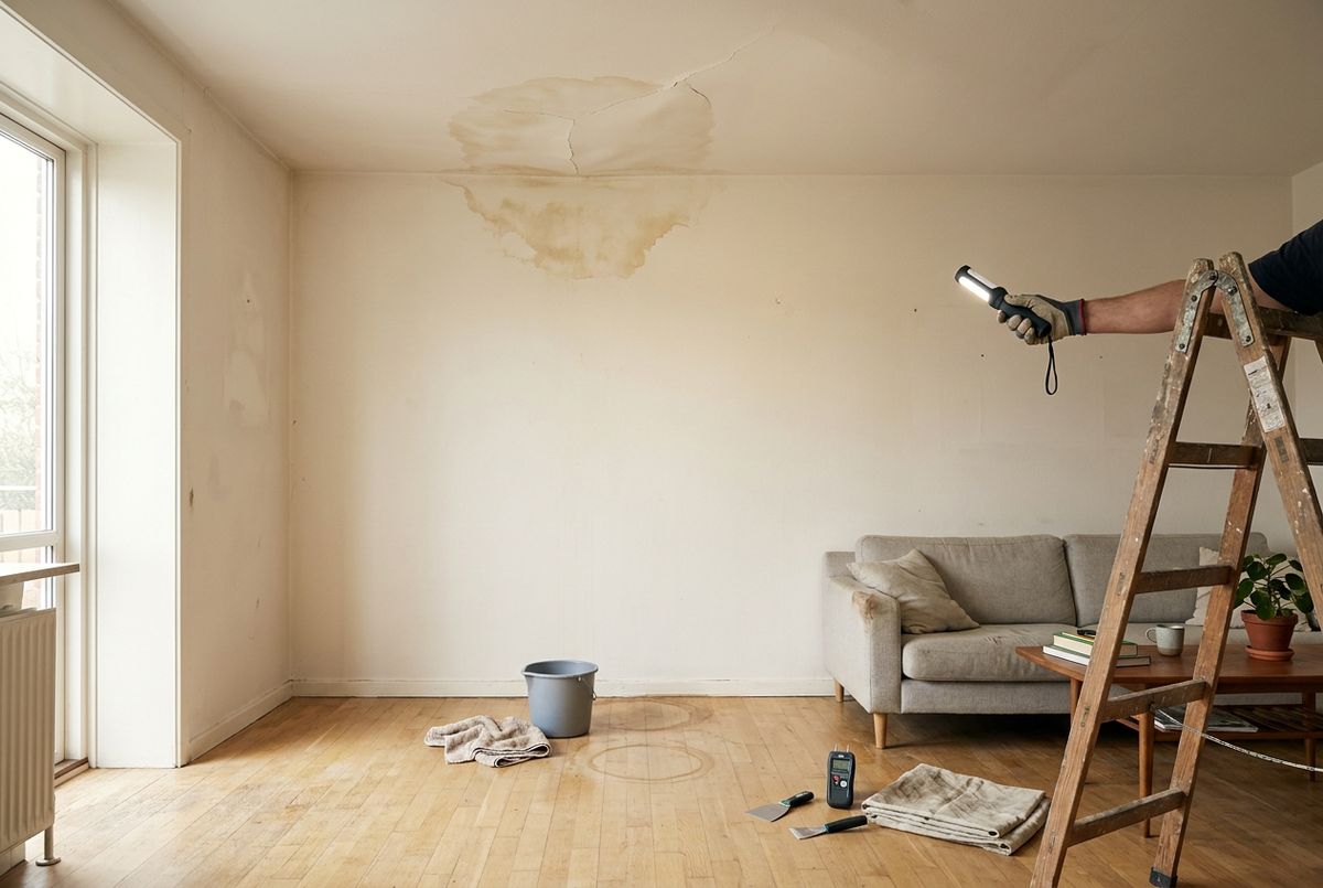 Vandskade loft