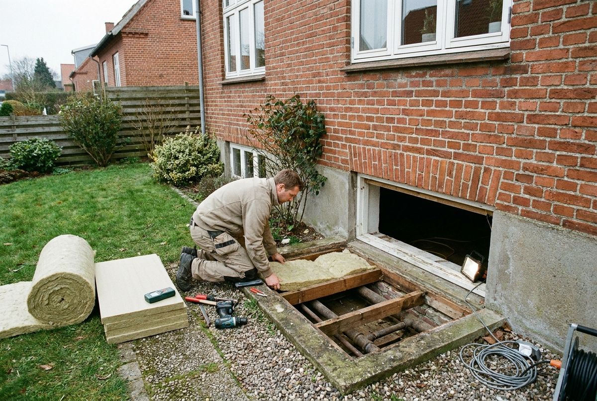 Isolering af krybekælder