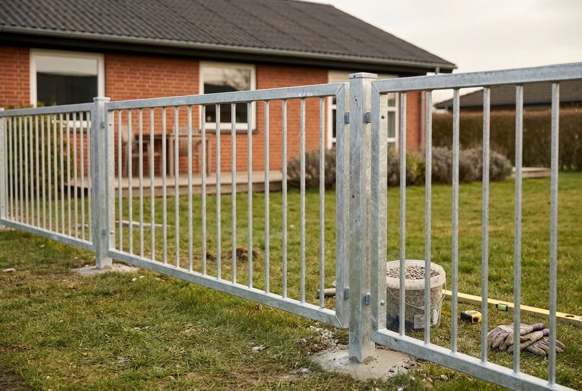 Galvaniseret hegn