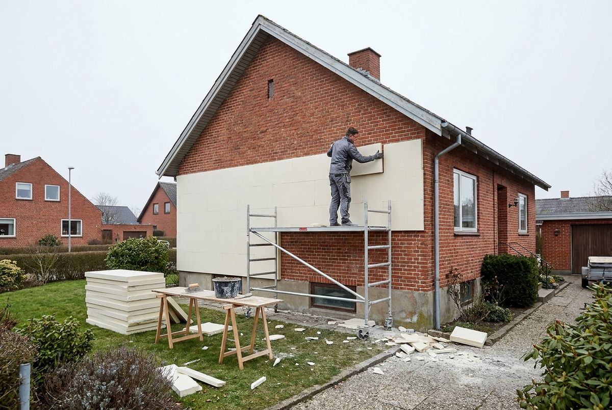 Facade isolering