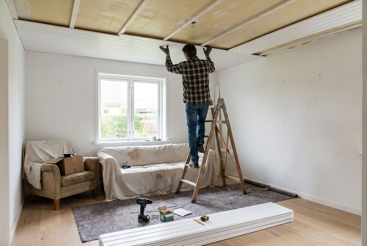 Nyt loft ovenpå det gamle