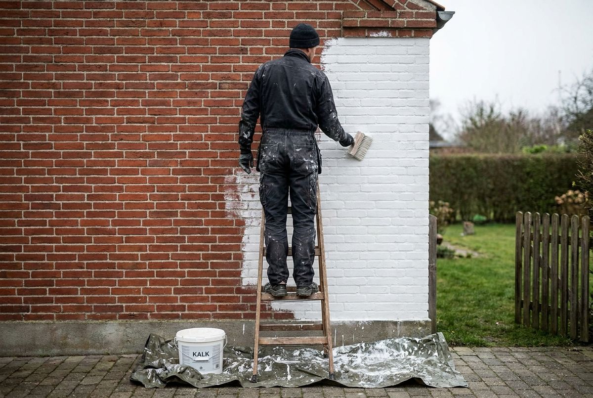 Kalkning af hus