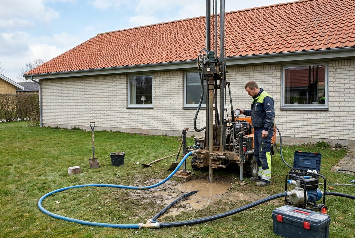 Privat vandboring til havevanding