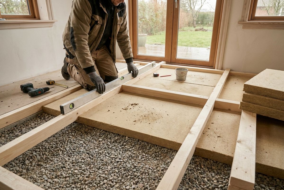 Terrændæk uden beton