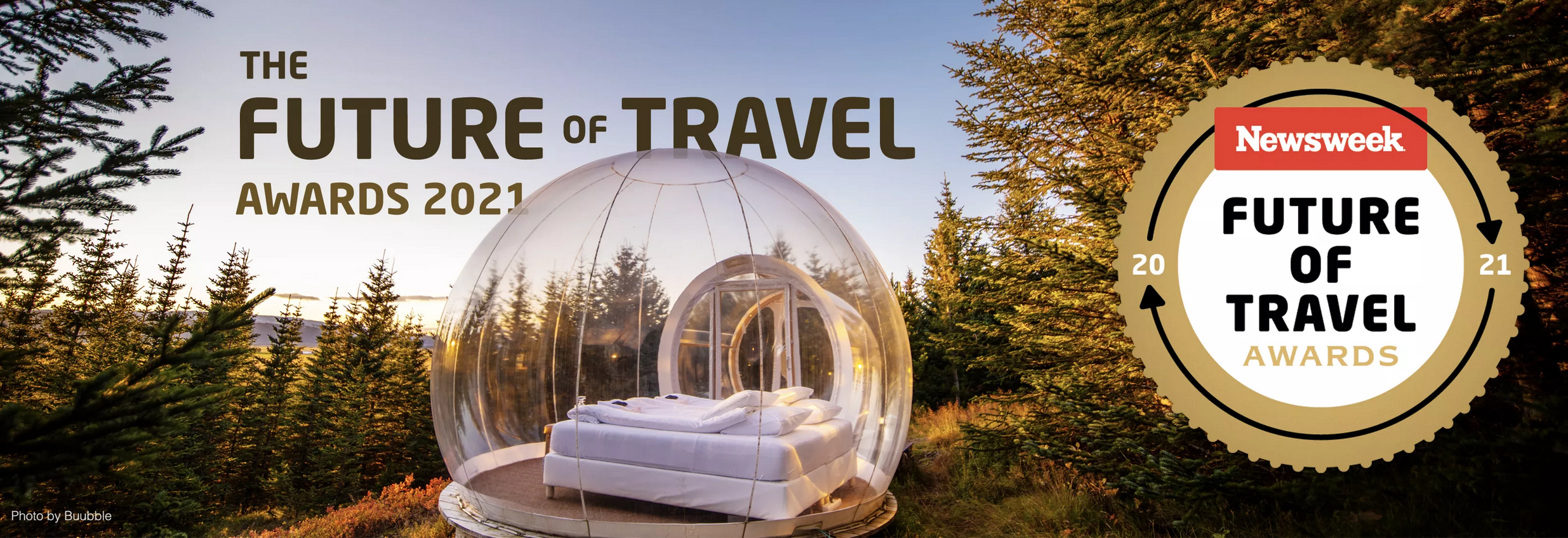 Newsweek Future of Travel Awards 2021 winner