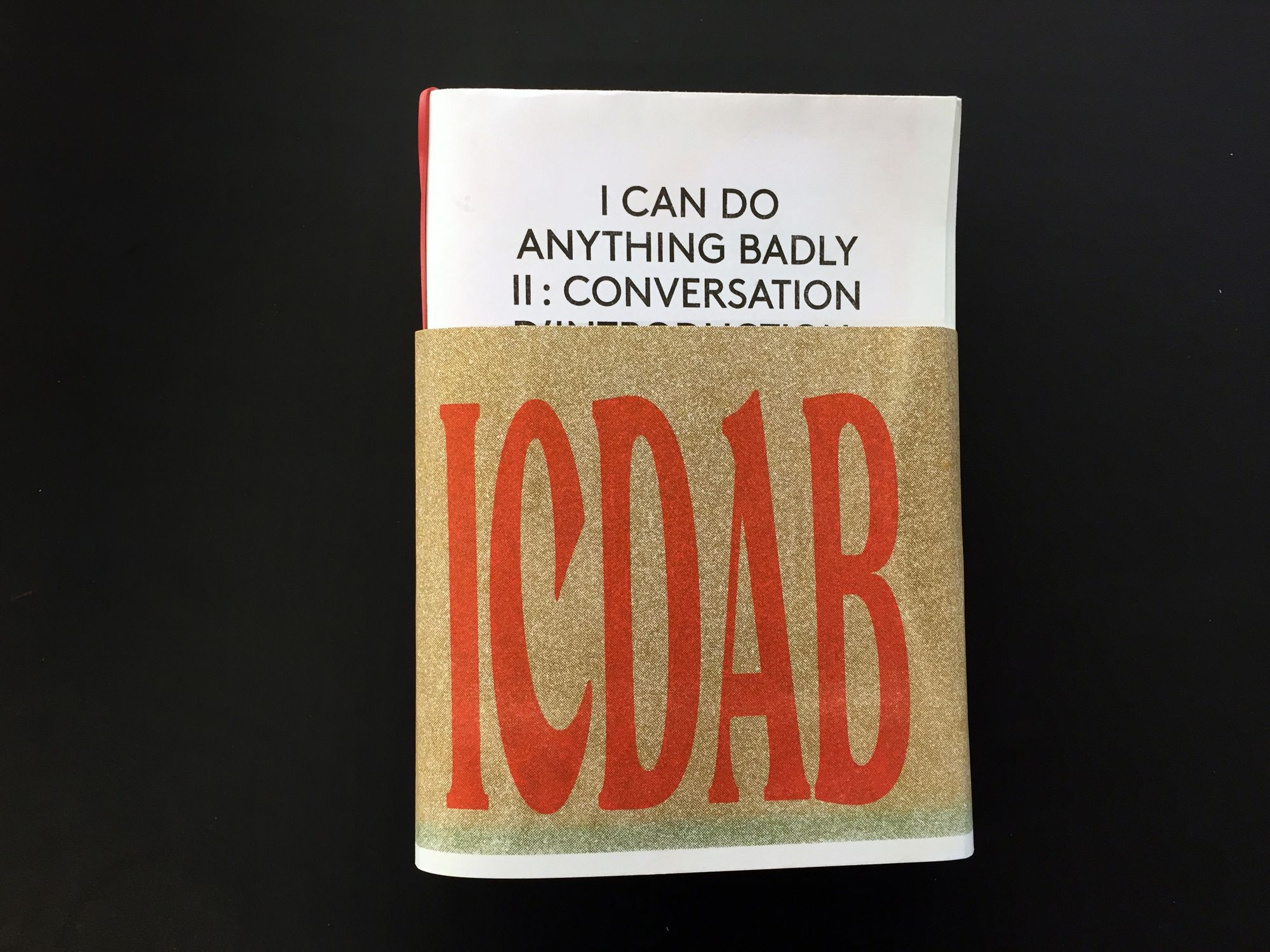 Vue de ICDAB Volume II