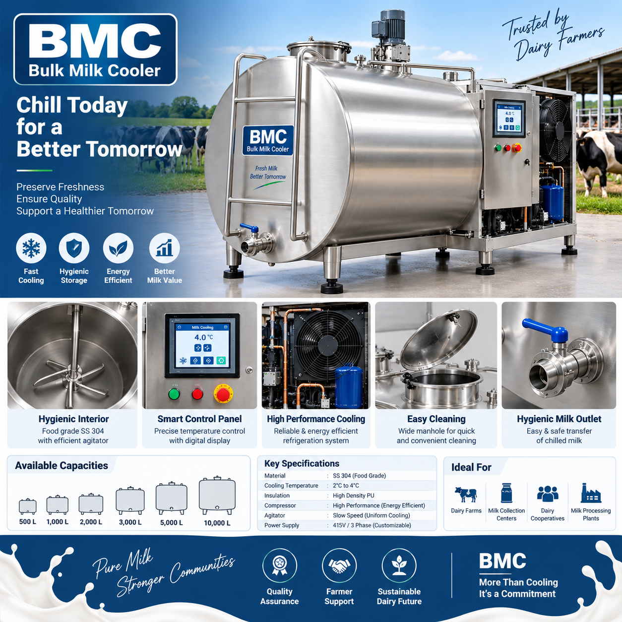 Bulk Milk Cooler (BMC) - slide 2