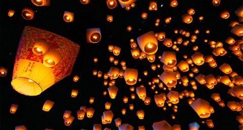 Experience the magic of releasing sky lanterns in Shifen.