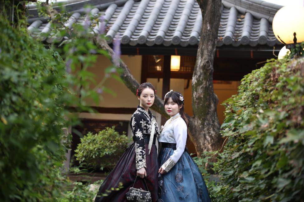 Explore traditional Korea at Jeonju Hanok Village with a Hanbok experience.