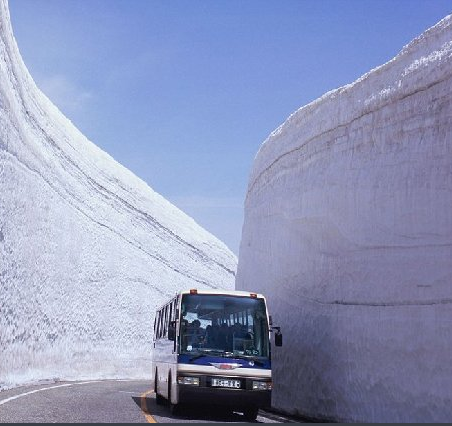Experience Japan’s “Roof of the Alps” and walk along towering snow walls.