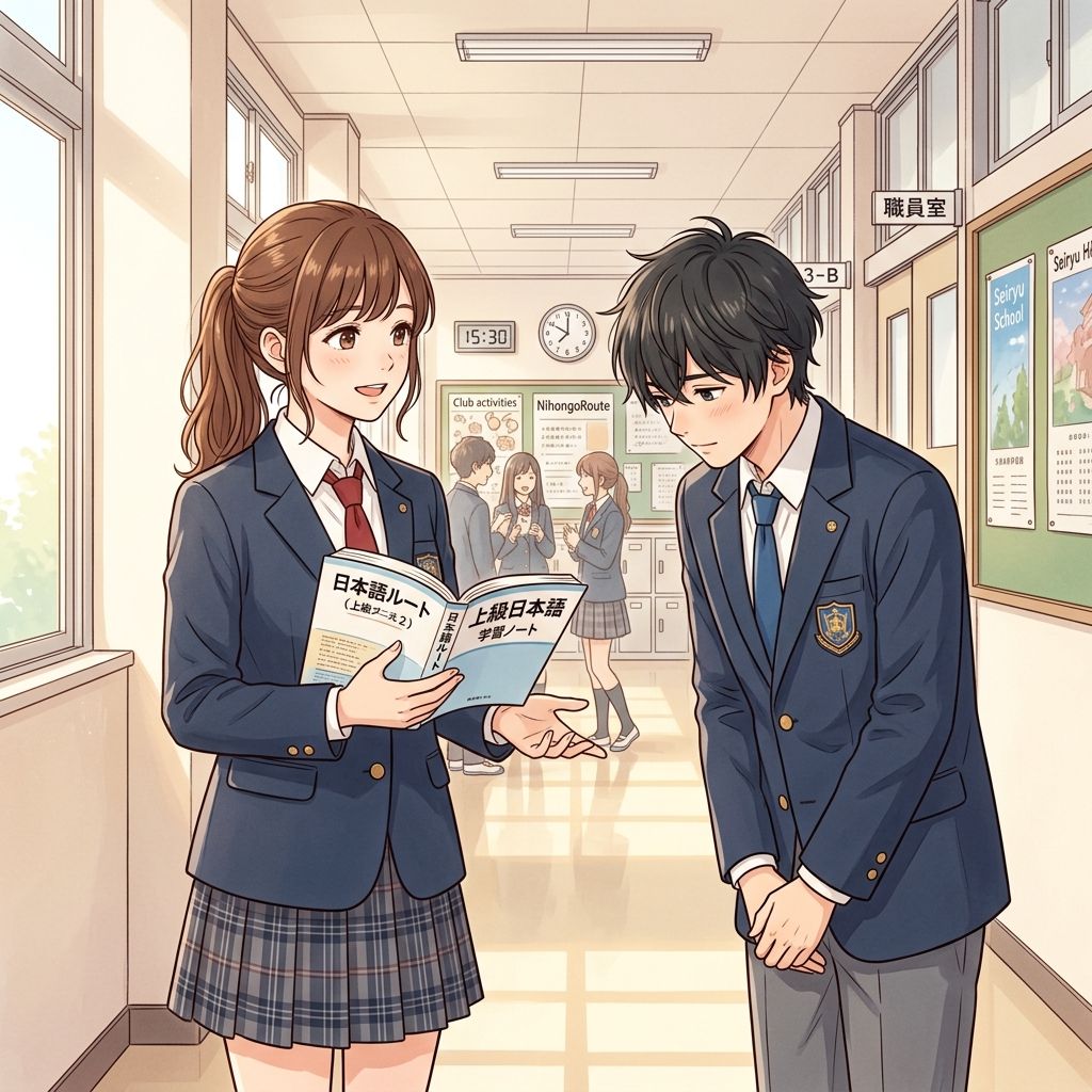 Ilustrasi Pelajaran: Sistem Senpai-Kouhai: Hierarki Sosial yang Membentuk Jepang