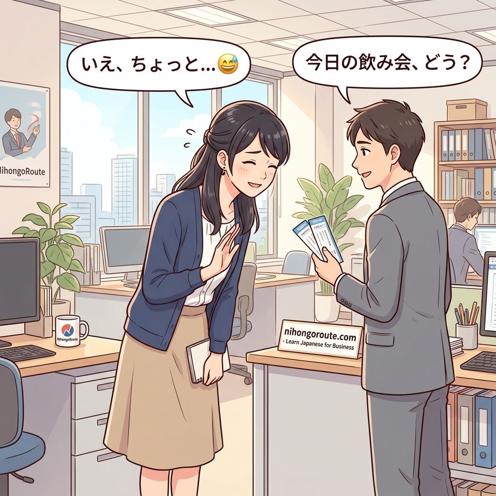 Ilustrasi Pelajaran: Cara Orang Jepang Menolak Tanpa Bilang "Tidak"