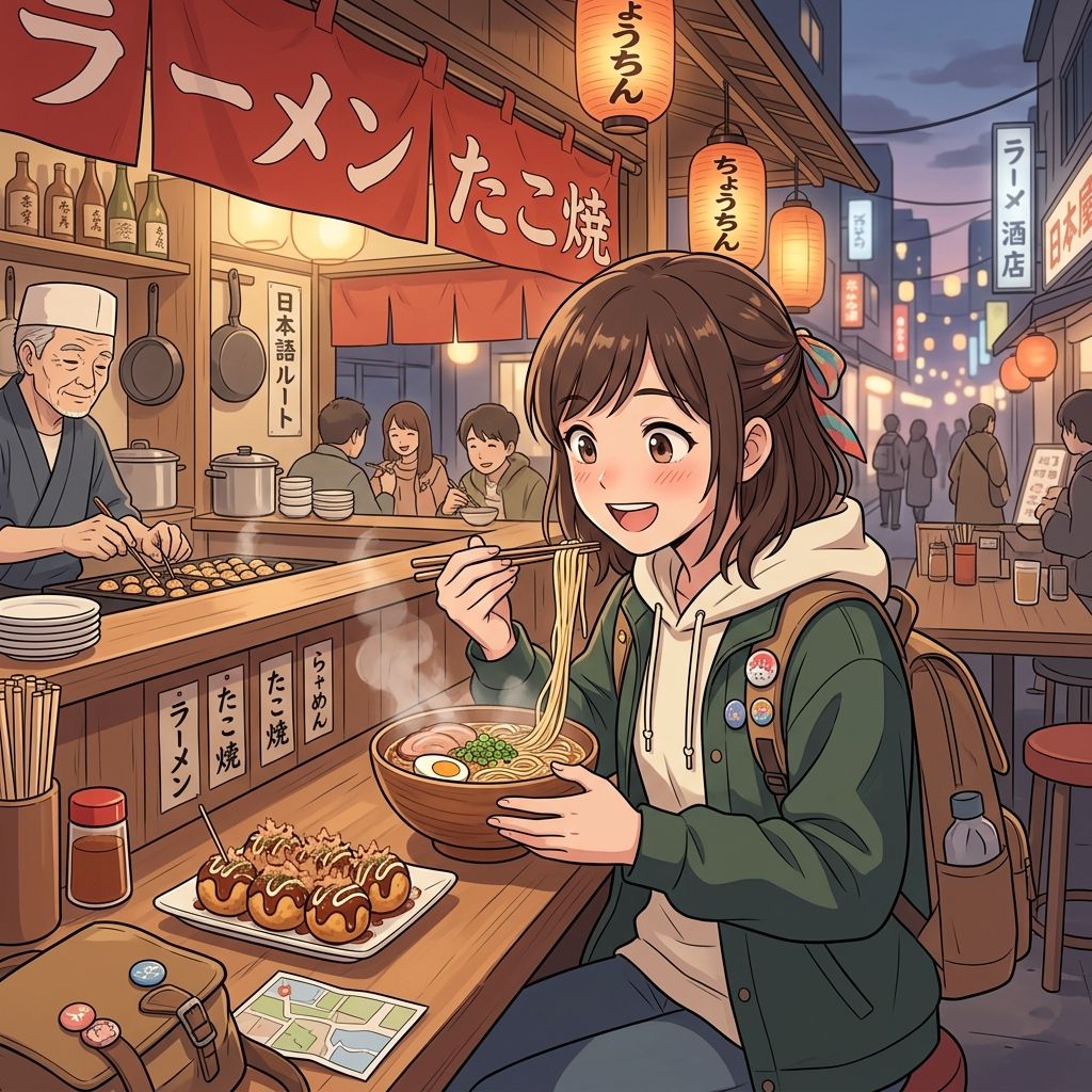 Ilustrasi Pelajaran: Makanan yang Wajib Dicoba Saat Pertama ke Jepang