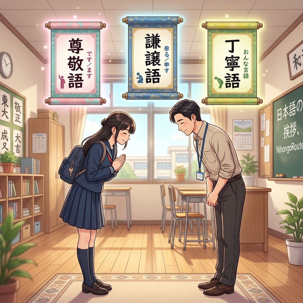 Ilustrasi Pelajaran: Apa Itu Keigo? Sekilas tentang Bahasa Sopan Jepang