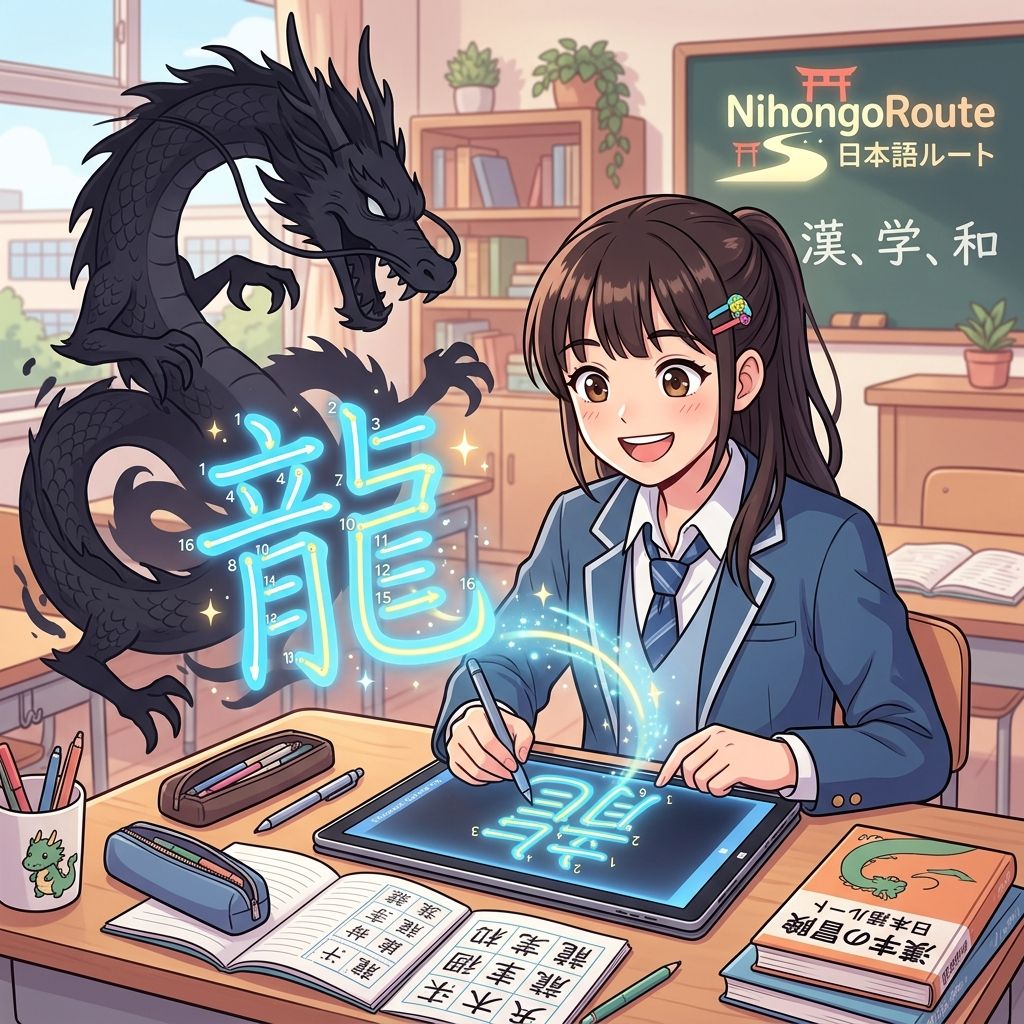 Ilustrasi Pelajaran: Mitos dan Fakta tentang Belajar Kanji