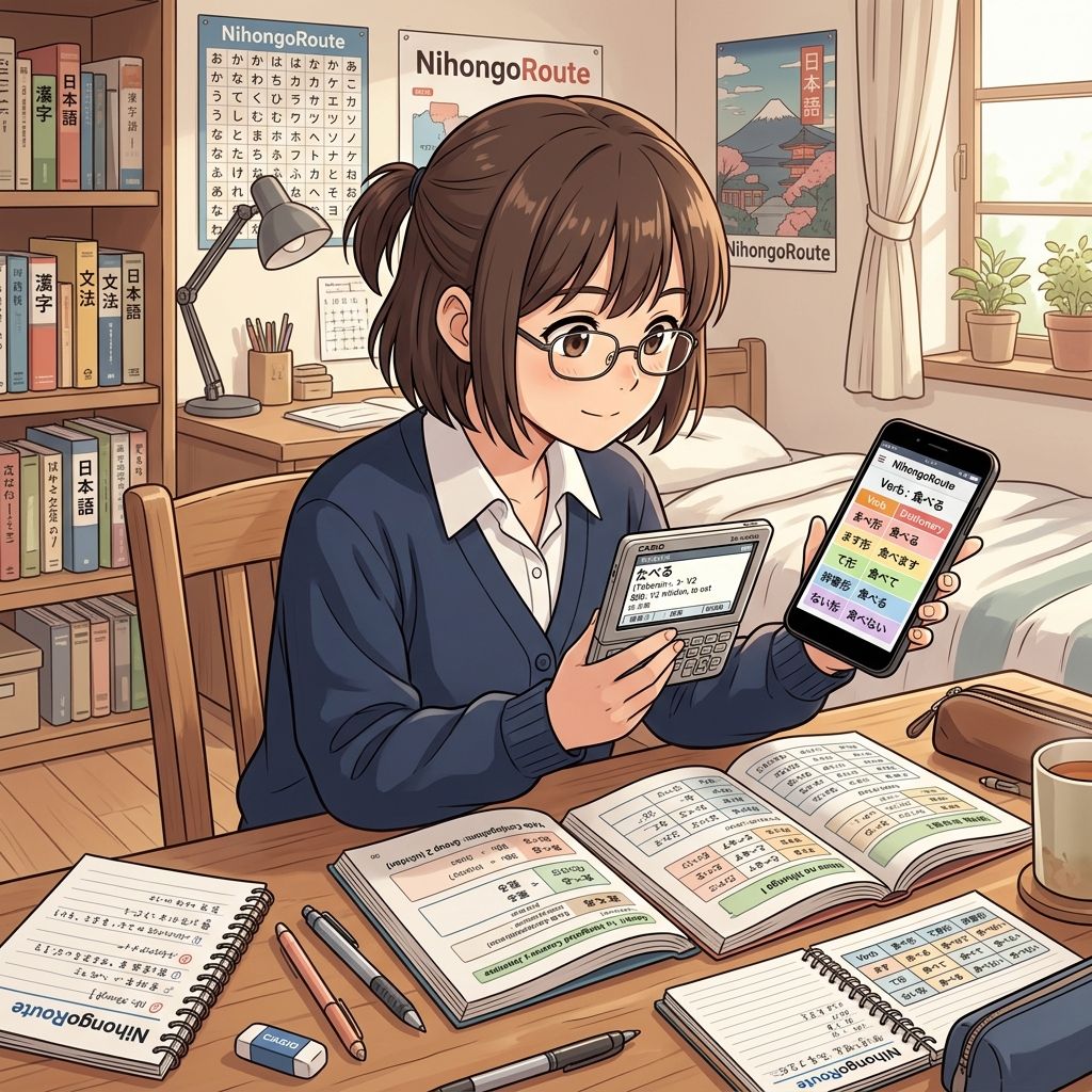 Ilustrasi Pelajaran: Panduan Memilih dan Menggunakan Kamus Bahasa Jepang