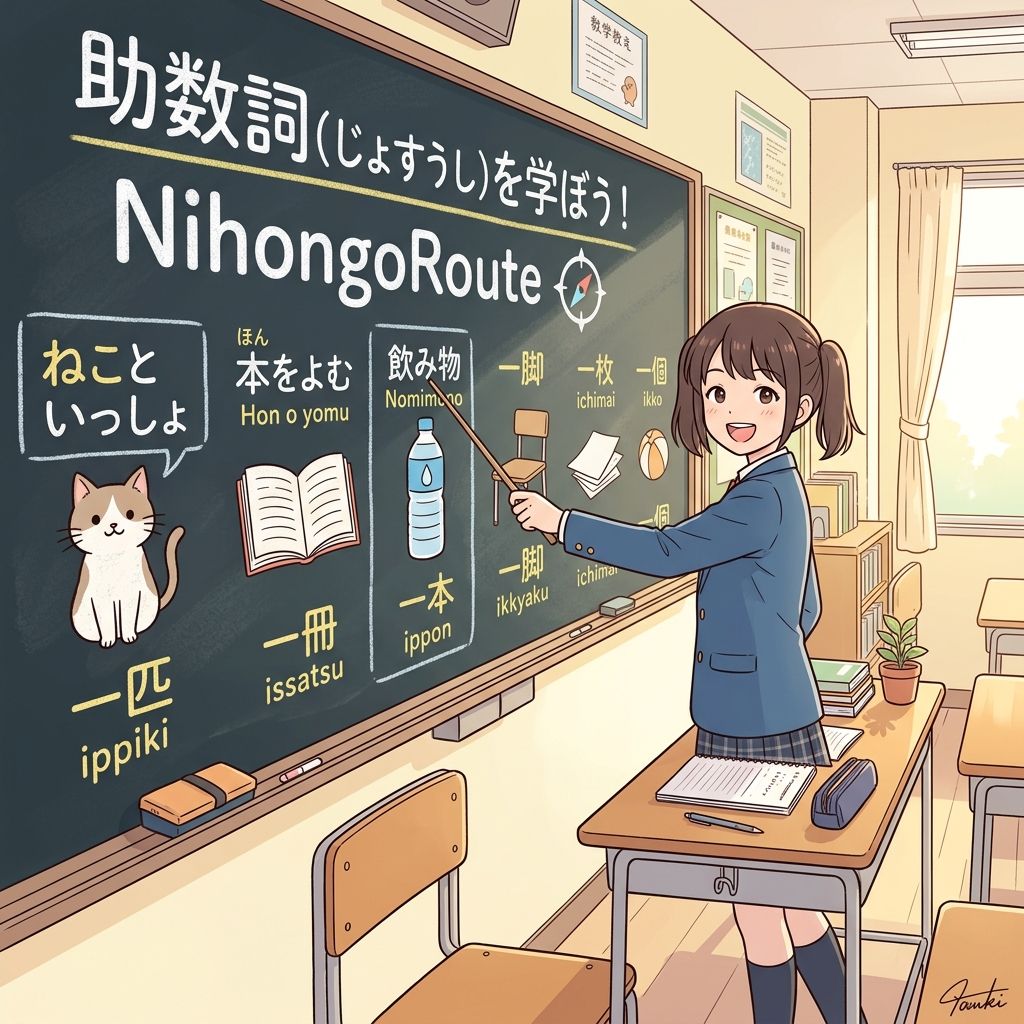 Ilustrasi Pelajaran: Cara Menghitung Benda di Jepang: 8 Counter Word Wajib Tahu