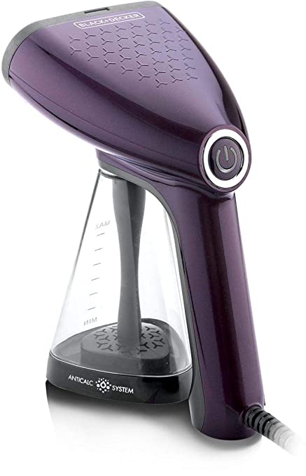 Black Decker Handheld Garment Steamer 1500W Crockery