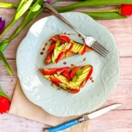 Strawberry Balsamic Avocado Toast