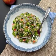 Chopped Broccoli and Apple Salad