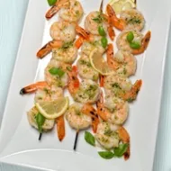 Pesto Grilled Shrimp