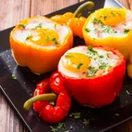 Air Fryer Stuffed Bell Peppers