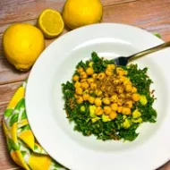 Kale, Avocado, & Chickpea Salad