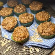 Ricotta Banana Breakfast Muffins