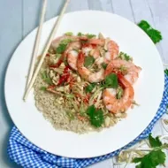 Healthy Shrimp Pad Thai