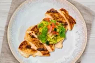 Grilled Cilantro Lime Chicken with Avocado Salsa