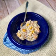 Peachy Overnight Oats